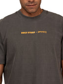 Camiseta Boxy PrvcyBold Cor Mais Quente Cinza
