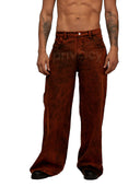 Calça Wide PrvcyBold Laranja