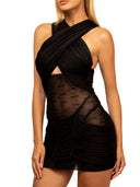 Vestido Simétrico PrvcyBold Preto