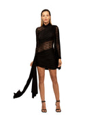 Vestido Assimétrico PrvcyBold Preto