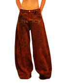 Calça Wide PrvcyBold Laranja