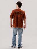 Camiseta PrvcyBold Cor Mais Quente Laranja