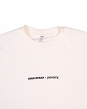 camiseta oversized edição limitada privacy + bold strap