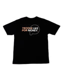 camiseta troque like por money